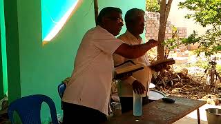 Our Shepherd's Voice Foundation ministry at Papanaidupalli Village, via Thirupathi on 15-04-18.