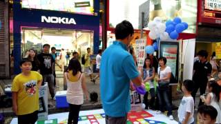 Nokia Lumia 飛行棋遊戲@旺角行人專用區