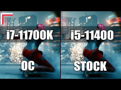 Intel Core i7-11700K OC vs Intel Core i5-11400 Stock — Test in 8 Games! [1080p, 1440p]