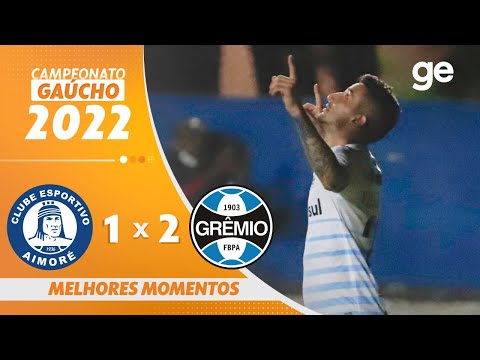 AIMORÉ 1 X 2 GRÊMIO | MELHORES MOMENTOS | 5ª RODADA GAÚCHO 2022 | ge.globo