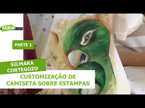 Customização de Camiseta sobre Estampas - Silmara Cortegozo - 17/01/2019 P1