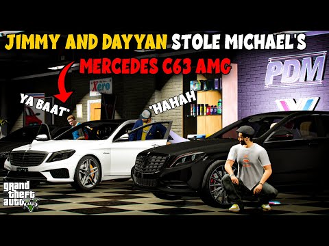 JIMMY AND DAYYAN STOLE MICHAEL'S MERCEDES C63 AMG | TOYOTA COROLLA | NB - EP #35 | GTA 5 PAKISTAN