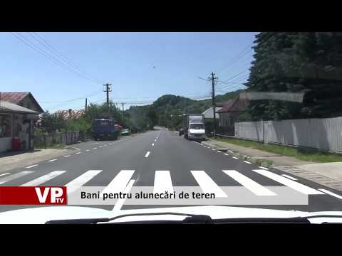Bani pentru alunecări de teren