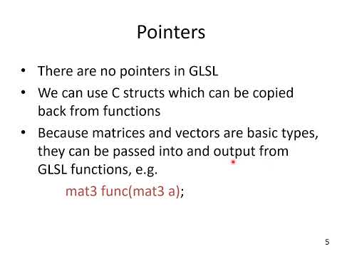 005 1 Vertex and Fragment Shaders 1