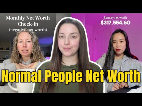 people share their latest net worths