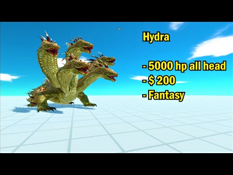 1 vs 1 Second strongest tournament Animal revolt battle simulator