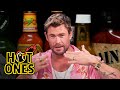 Chris Hemsworth Gets Nervous While Eating Spicy Wings | Hot Ones