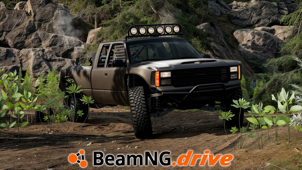 SUBI A TRILHA ACELERANDO TUDO! - BeamNG RLS #22