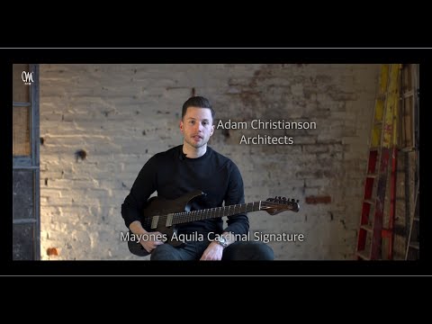 Mayones Aquila Cardinal Adam Christianson Signature Guitar – Architects "Animals" playthrough