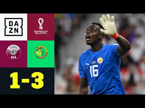 Mendy pariert sensationell - Gastgeber Katar ist raus: Katar - Senegal 1:3 | WM 2022 | DAZN