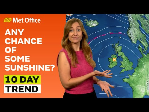 10 Day Trend 08/10/2025 – How long will high pressure last? – Met Office weather forecast UK
