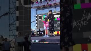 Download lagu Momen Raisa Soundcheck Ditemenin Sama Zalina  #shorts mp3