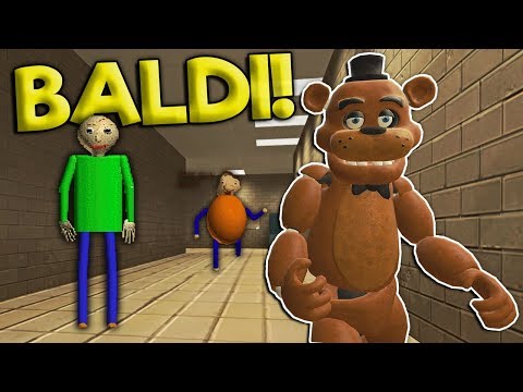 SURVIVING THE HAUNTED BALDI'S SCHOOL! - Garry's Mod Gameplay - Gmod Multiplayer Baldi Fnaf Survival