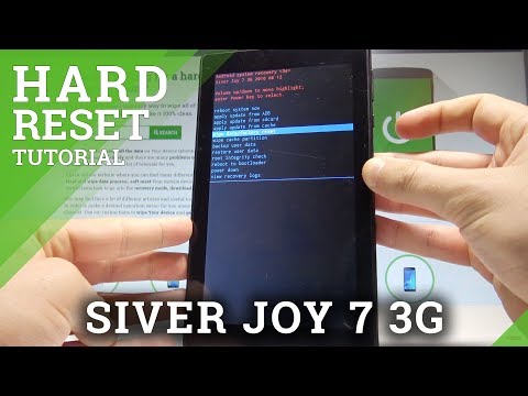 How to Hard Reset SIVER JOY 7 3G - Bypass Screen Lock in Android Tablet |HardReset.Info