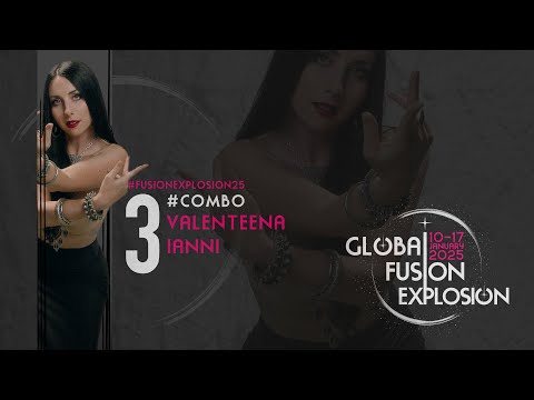Global Fusion Explosion ✦ Combo 3 by Valenteena Ianni ✦ Fusion Bellydance Tutorial