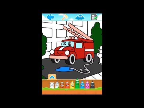 Painting cars. Video