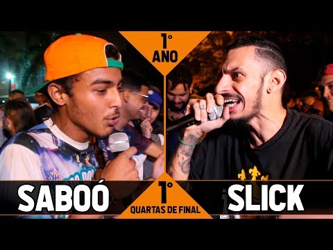 Saboó vs Slick [1° QUARTAS DE FINAL] - ESPECIAL DE 1° ANO DA BATALHA DO CÉU