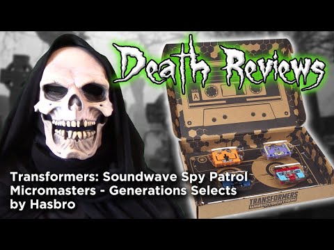Death Reviews: Soundwave Spy Patrol - Micromasters - Selects