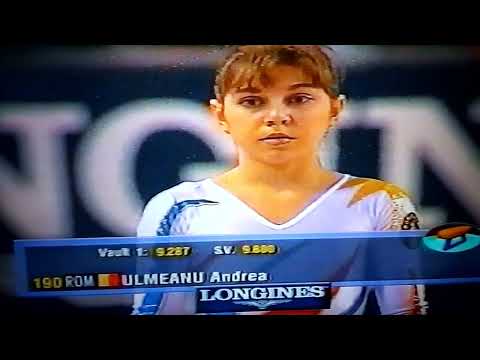 Andreea Ulmeanu 🤸 Vault EF 2001 Worlds