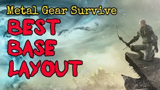 Metal Gear Survive - Best Base Layout - Tutorial