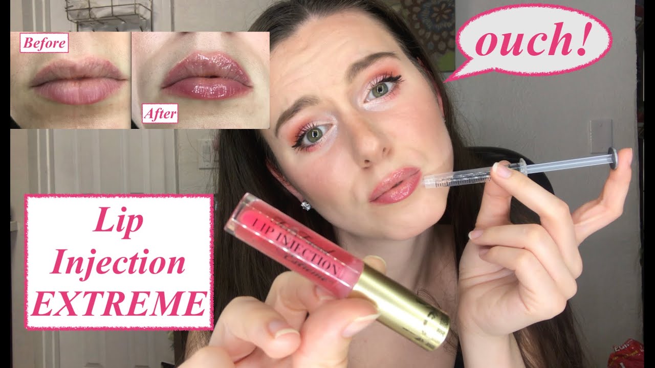 Watch TOO FACED LIP INJECTION EXTREME ... WORTH THE PAIN! Try on & Review! Now TOO FACED LIP INJECTION EXTREME ... WORTH THE PAIN! Try on & Review!