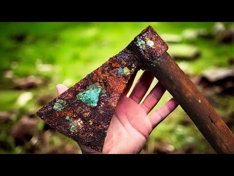 Rare Axe Restoration With Viking Engravings