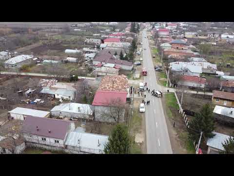 Accident Roata de jos infilmat din Drona