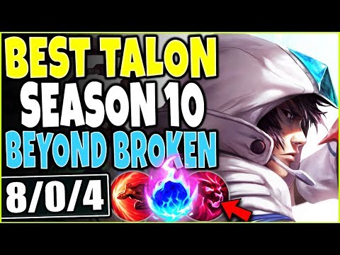 BEST TALON SEASON 10 BUILD 🔥 BEYOND BROKEN ONE SHOTS 🔥 LOL TOP Talon vs Zed S10 League of legends