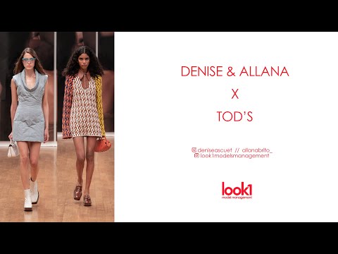 Denise Ascuet and Allana Brito for Tod's SS22