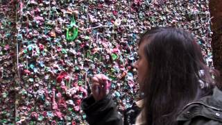 preview picture of video 'Seattle's Famous Gum Wall'