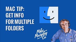 Mac Finder Tip: Get Info for Multiple Folders