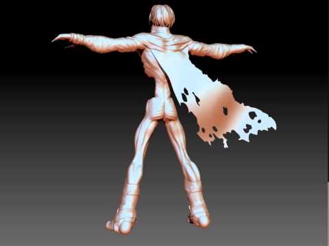 Soul Reaver The Legacy of Kain - Raziel ZBrush Character Sculpt