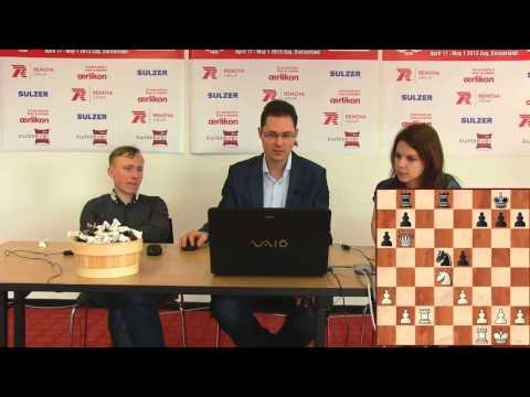 Press Conference Round 5: Leko Peter (HUN) - Ponomariov Ruslan (UKR)