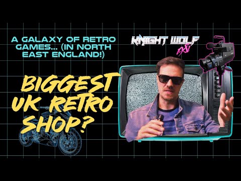 Secret MEGA RETRO GAMING Empire in the UK! Gliding through a GALAXY of Retro Gaming GOLD 👾