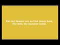 Bebo Norman - The Hammer Holds - Lyrics