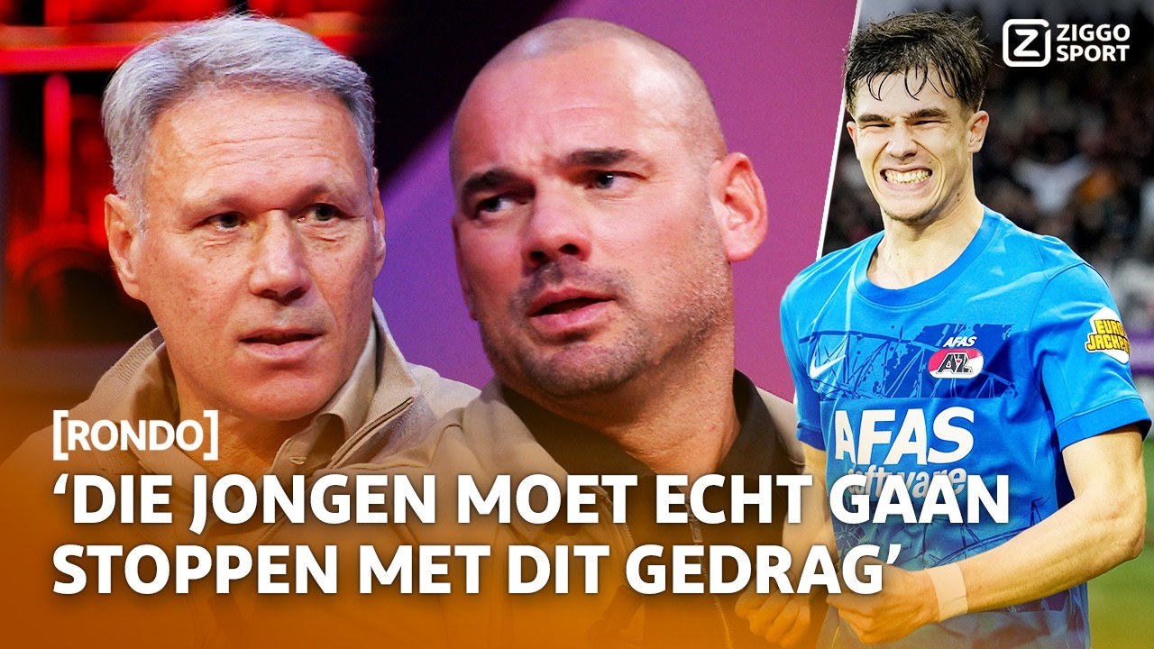 Van Basten: "Als je hem een duw geeft, ligt hij op de grond te mekkeren" 😡 | Rondo 03/11/2025