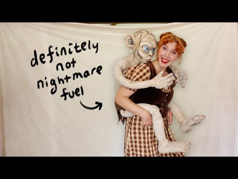 Making a Poseable, Life-size Gollum (i'm so sorry)