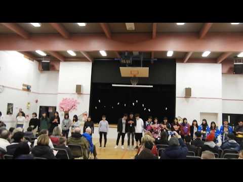 Naotaro Moriyama - Sakura (さくら) cover by Hayato School choir @ Japan Fair, North Vancouver, Canada