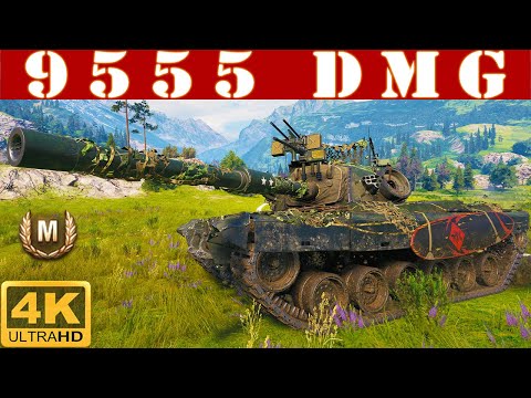 ✔️ M48 Patton WoT ◼️ 9.6K Damage • 3D Style ◼️ WoT Replays gameplay