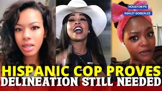 FBAS REACTS | ANTI  - BLACK LATINA Officer Goes On RACIST RANT About BLACK AMERICANS