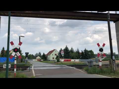 Bahnübergang Glaubitz/Railroad crossing/Spoorwegovergangen