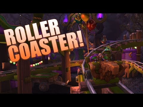 Riding the Darkmoon Faire Roller Coaster (Patch 8.1.5 PTR)