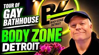 Tour of GAY BATHHOUSE -- BODY ZONE in Detroit Part 3