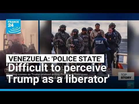 'Focus on petrol: Trump never talked about democracy nor the Venezuelan people' • FRANCE 24