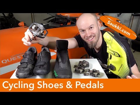Shoes and Pedals for Recumbents and Velomobiles