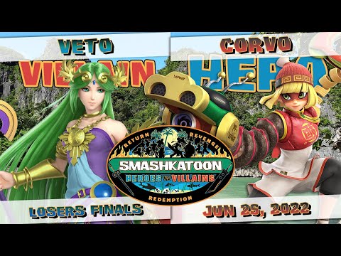 veto (Palutena) vs. Corvo (Min Min) - Losers Finals - Smashkatoon 60