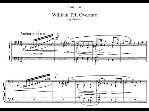 Rossini-Liszt - William Tell Overture, S. 552 [Kemal Gekić]