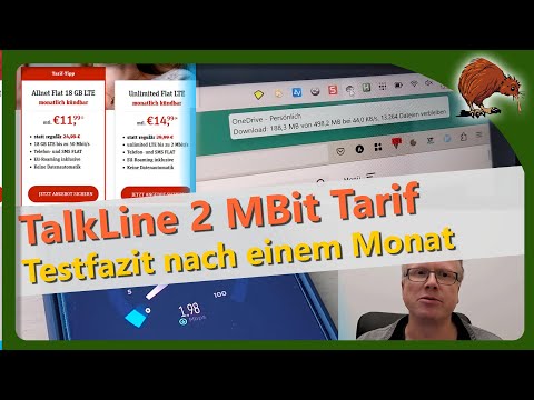Test-Fazit nach einem Monat: Talkline Unlimited Flat LTE, Unlimitiertes Datenvolumen mit 2 Mbit/s