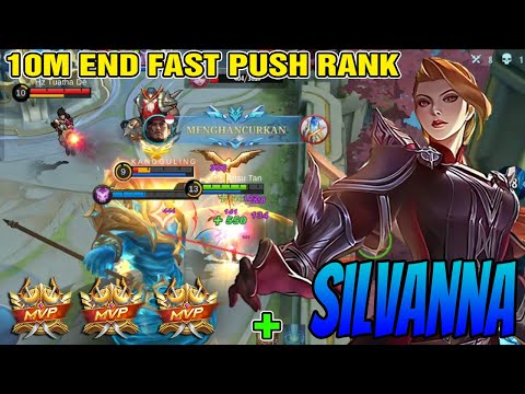 SILVANA DOMINATES IN EARLY FAST END GAME - SILVANNA BEST BUILD 2022 - BUILD SILVANNA TERSAKIT 2022