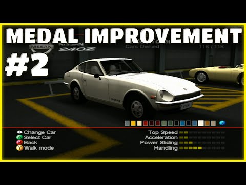 PGR2 - Nissan 240Z Medal Improvement - One on One (1) Platinum